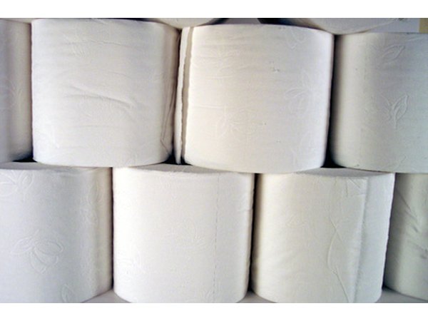 Many rolls of toilet paper.