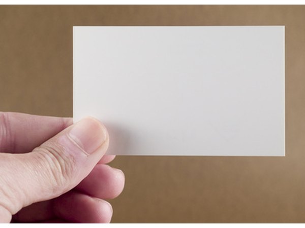 An example of a well-sized index card to use.