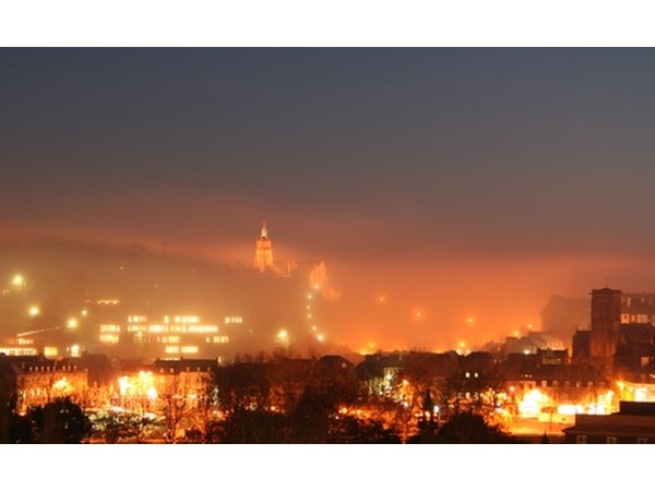 Hospital visits and heart-related deaths increase as air pollution does.