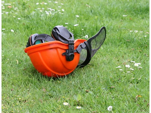 The general foreman ensures safety equipment is available.