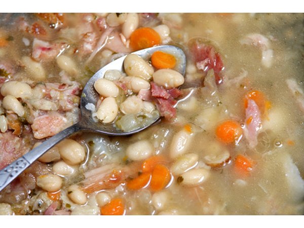 Beans are a good meat substitute; you'll use half as much.