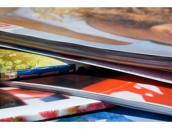 Magazine writers produce copy about many topics.