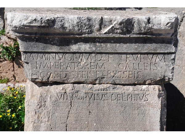Commemorative engravings