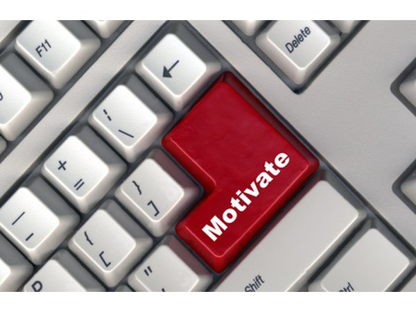 Motivating others is an important role of a leader.