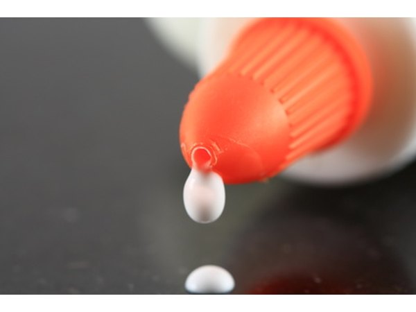 Use carpenter's glue at nail-down direction changes.