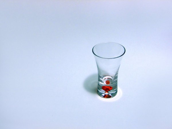 Shrink your appetizers by serving them in shot glasses.