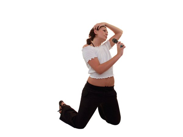The singer is often the central figure in pop music.
