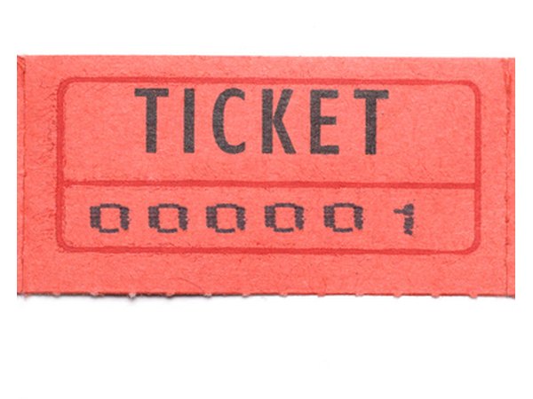 Keep your tickets handy in case an usher asks to see them.