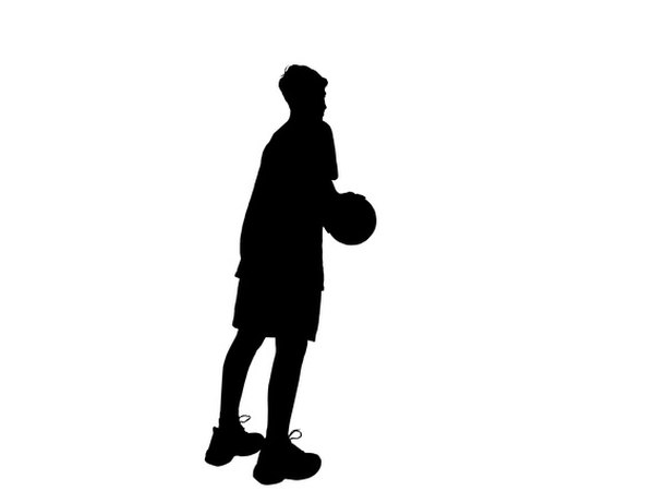 The free-throw contest is a fun game for all ages.