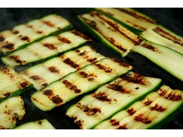 The only way to get these marks on zucchini is to grill it.