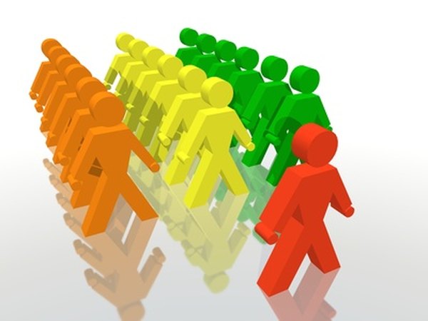 A leader sets an example for others to follow.