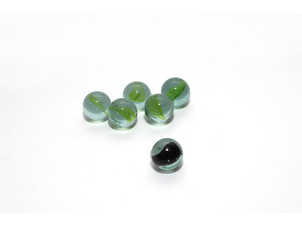Marbles are the foundation of numerous children's games.