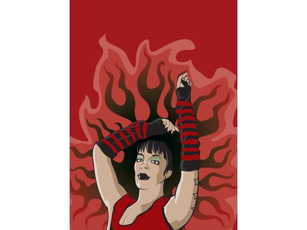 Rock and Roll music has always influenced youth culture's fashion trends.