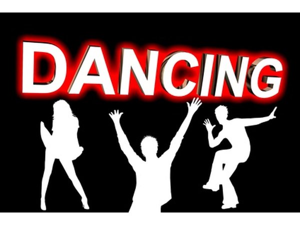 Dancing breaks out on deck of LeBarge just after leaving the dock