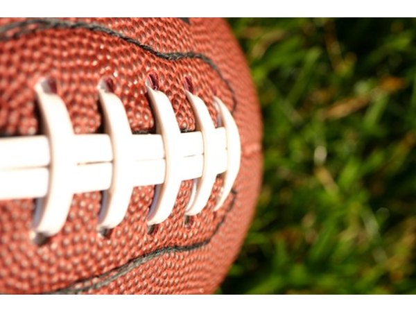 Include football laces on your football shape.