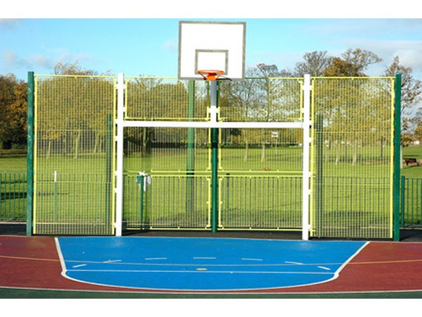 The lane in this picture is blue excluding half circle outlined on top.