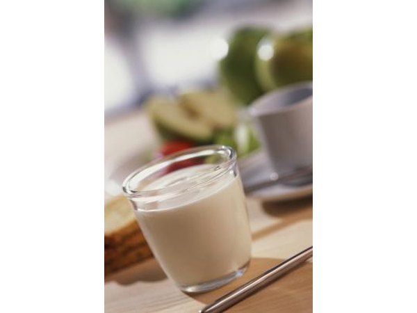 Milk is loaded with calcium.
