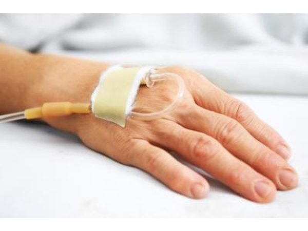 If the infection spreads to your lymph nodes or bloodstream, you will receive antibiotics through an IV.