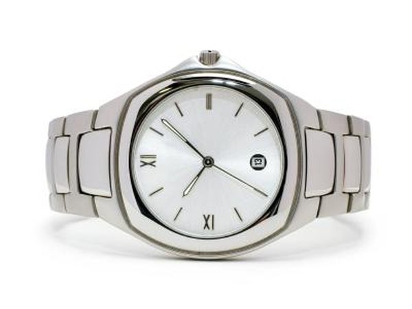 Engrave a watch.