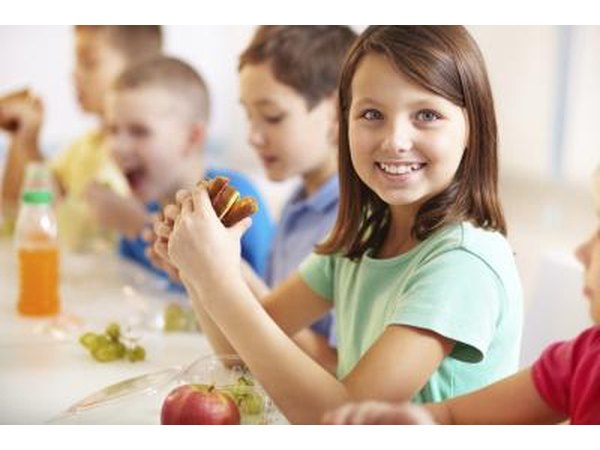 School lunch.