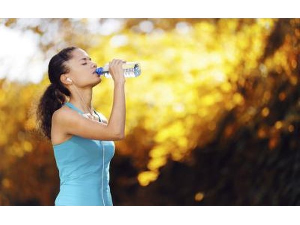 Drinking plenty of water will keep your lymphatic fluid flowing properly.