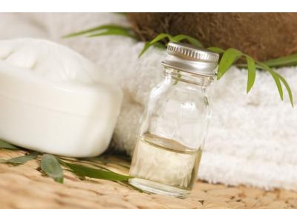 Extracted coconut oil.