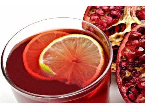 Drink pomegranate juice