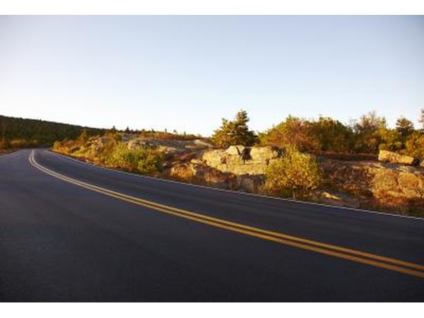 Road material is a factor in formulating the rate of speed.
