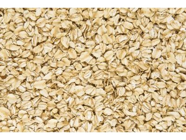 Detail of oatmeal