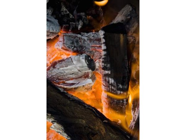 Cords ready to burn should be seasoned wood.