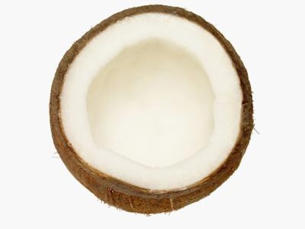 Coconut meat.