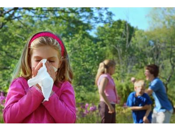 Allergies can trigger an attack.