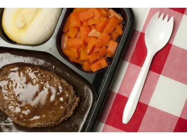 Frozen meals and processed foods contain sugar.
