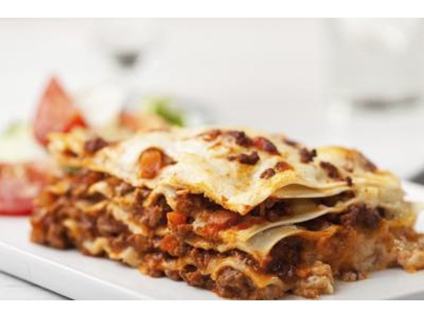soft lasagna is another option