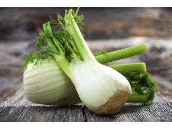 Fennel on wood table
