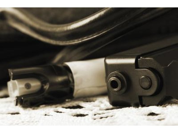 Pepper spray close up.