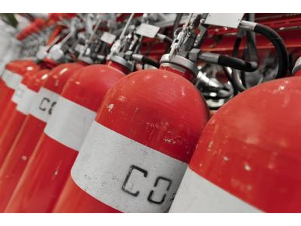 Dry chemical extinguishers are the biggest danger to consumers.