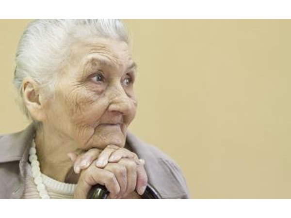 As people age, hair fades to gray or white.