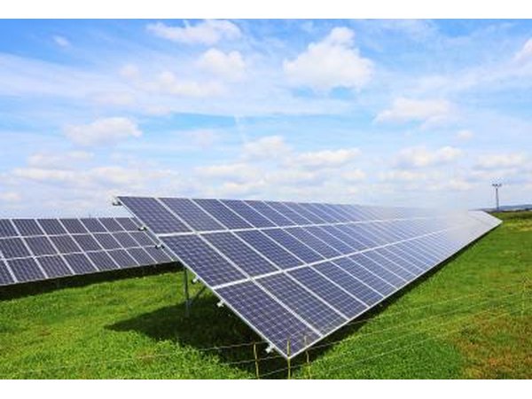 PV cells convert the sun's rays directly into electricity.