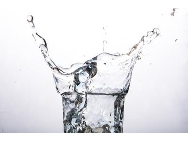 Glass of water