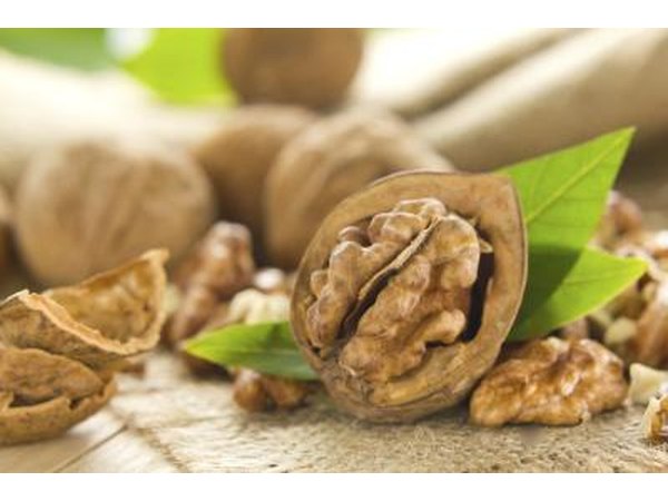 Close-up of walnuts.