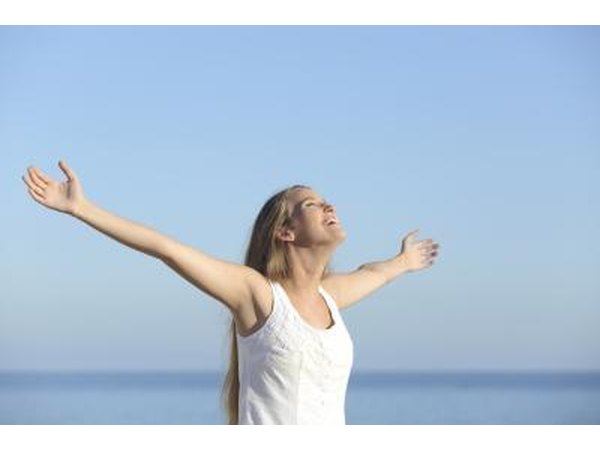 Swallowing air may put pressure on the diaphragm.