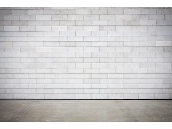 Concrete floor.