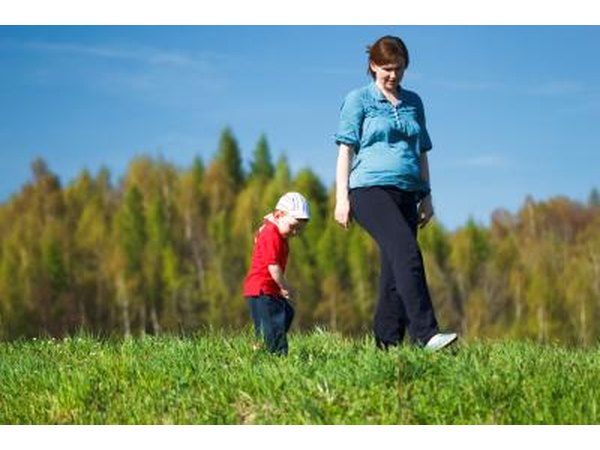 Walking and other forms of non-impact exercise have been known to help stimulate the hormones that induce labor