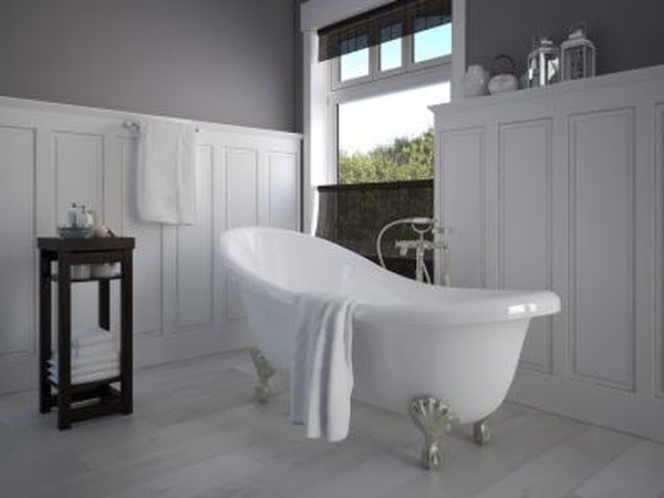 Bathtubs may also be home to silverfish.