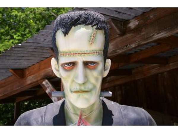 Frankenstein character costume or statue
