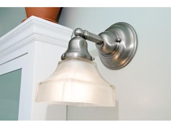 Consider wall sconces to add illuminating light for narrow hallways.