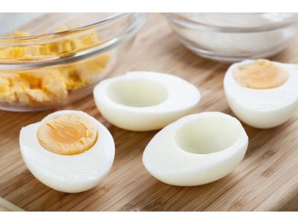 hard boiled eggs