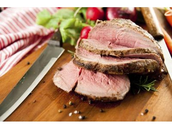 cooked meat
