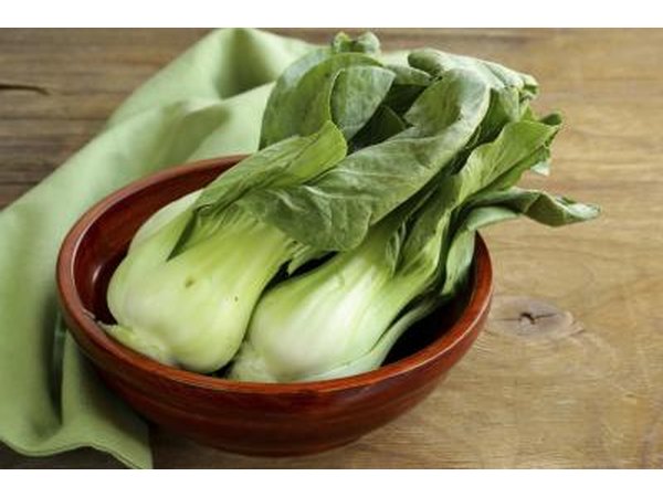 Bowl of bok choy